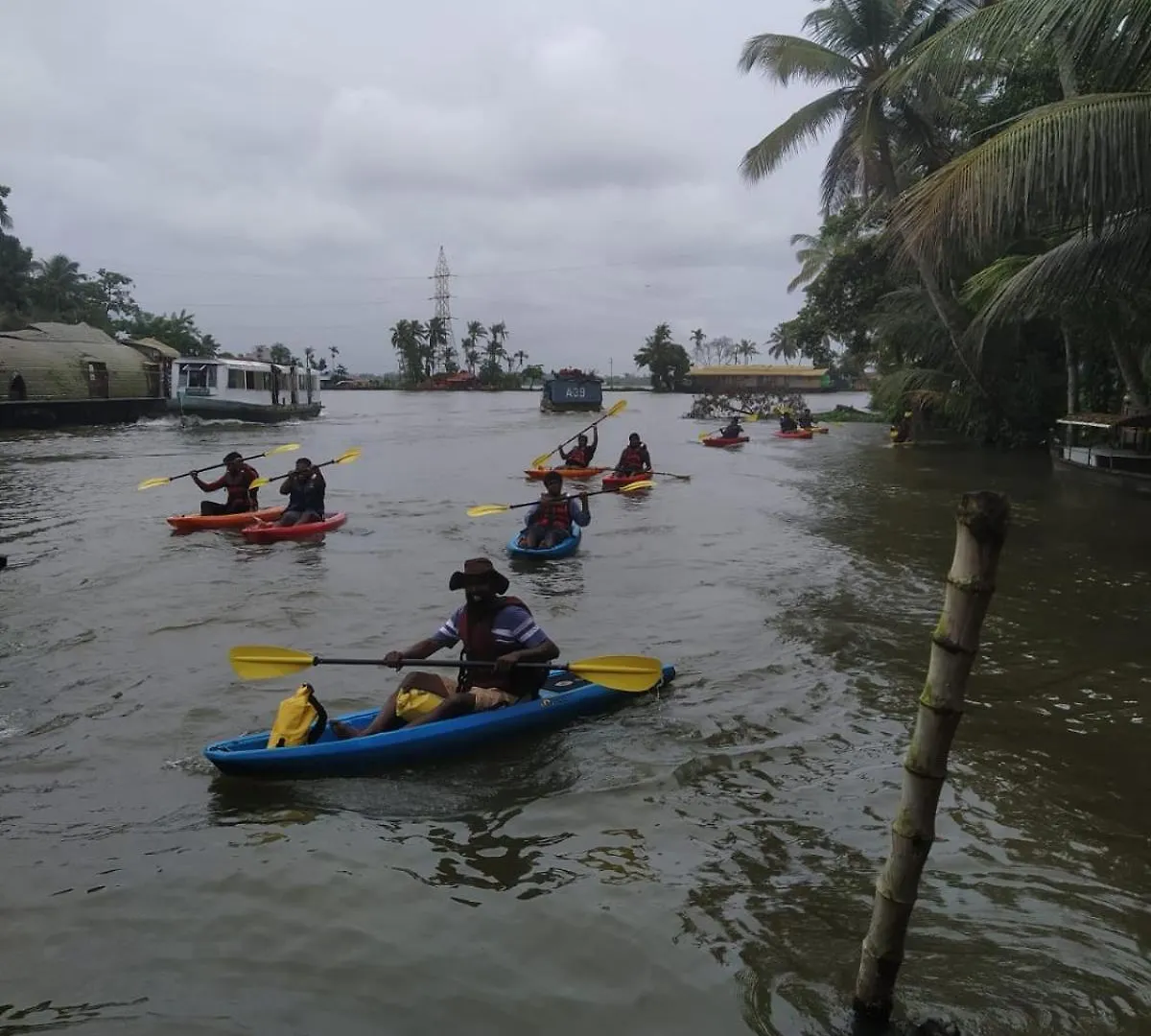 The Lake Paradise Guest House Alappuzha Couette-café